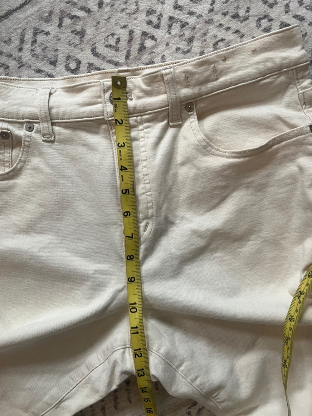 Madewell White Straight-Leg Jeans - Picture 4 of 11